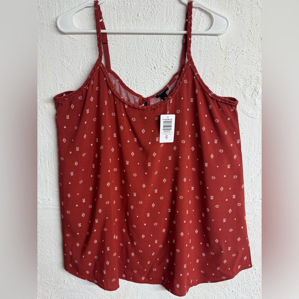 Torrid Rust Tank Top - Picture 2 of 8